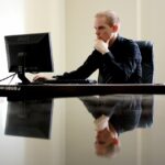 business, businessman, chair